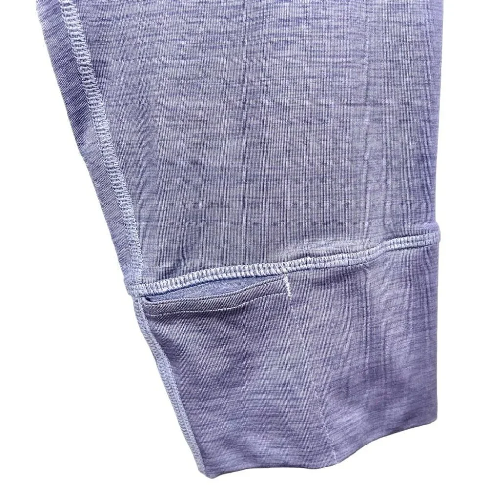 Lululemon Capri Heathered Water Drop Midrise Legging Size XS
